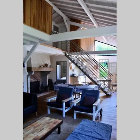 Maison-loft Renovee Design 4 Etoiles Luxe - Vaste Parc - A 7 Min Des Plages Et Golfs Villa *
